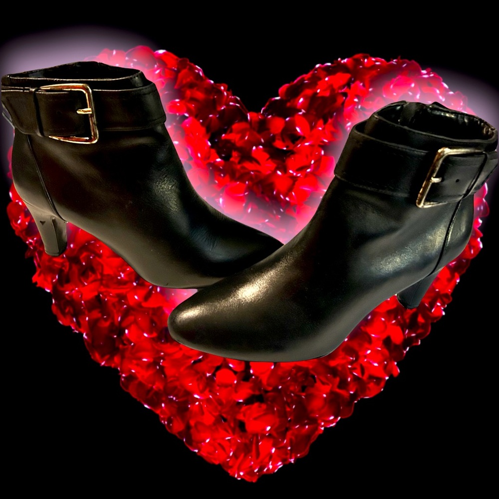 Black Leather Boots
